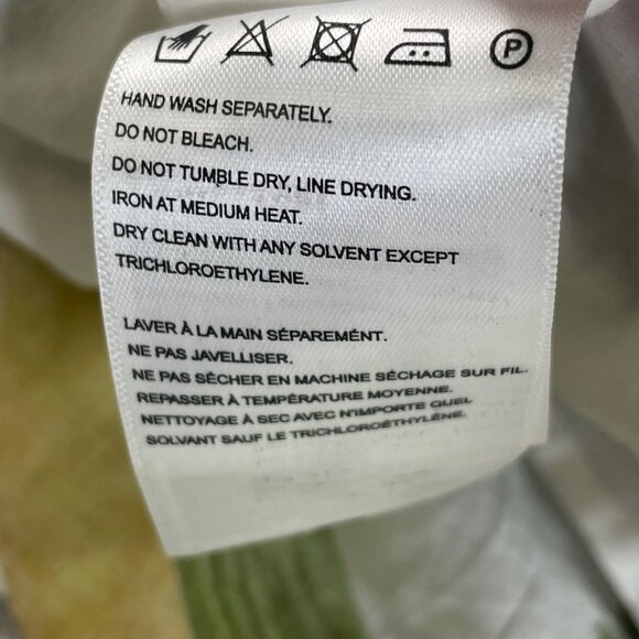 Farm Rio White Cocoa Forest One Shoulder Dress - Picture 12 of 16